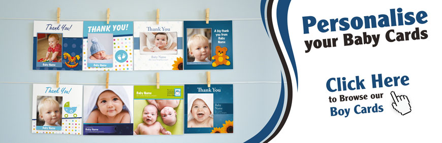 Premium Baby Boy Cards